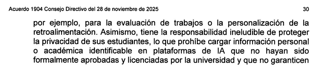 Recorte del Acuerdo