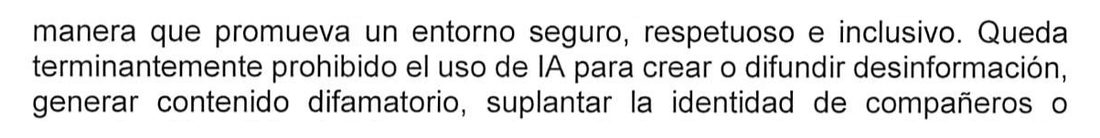Recorte del Acuerdo