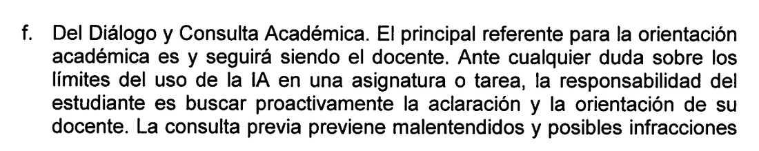 Recorte del Acuerdo