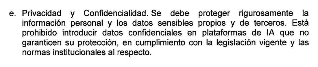 Recorte del Acuerdo