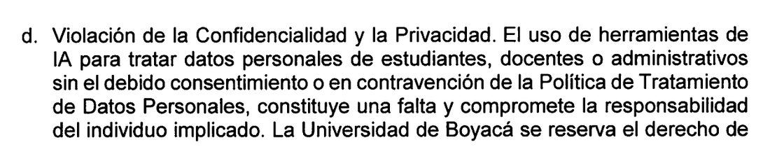 Recorte del Acuerdo