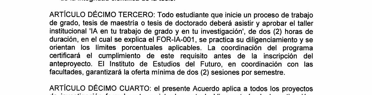Recorte del Acuerdo