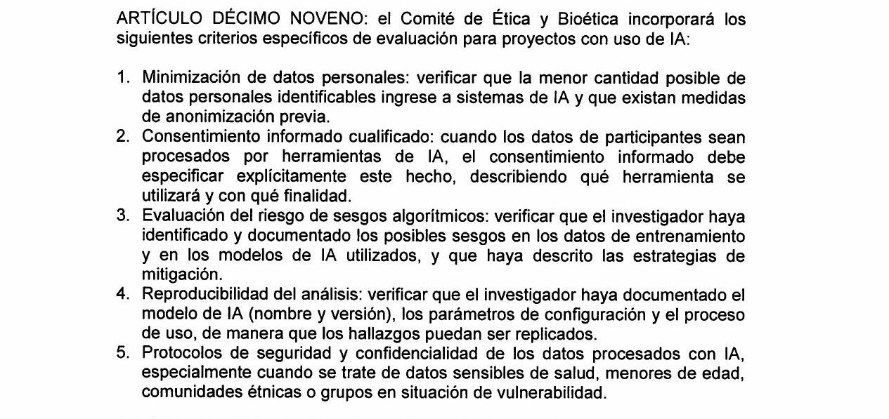 Recorte del Acuerdo